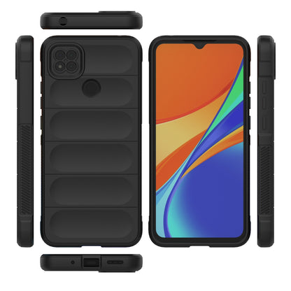 Xiaomi Redmi 9C Magic Shield TPU + Flannel Phone Case: Durable, Non-toxic, Easy Access, Stylish Design