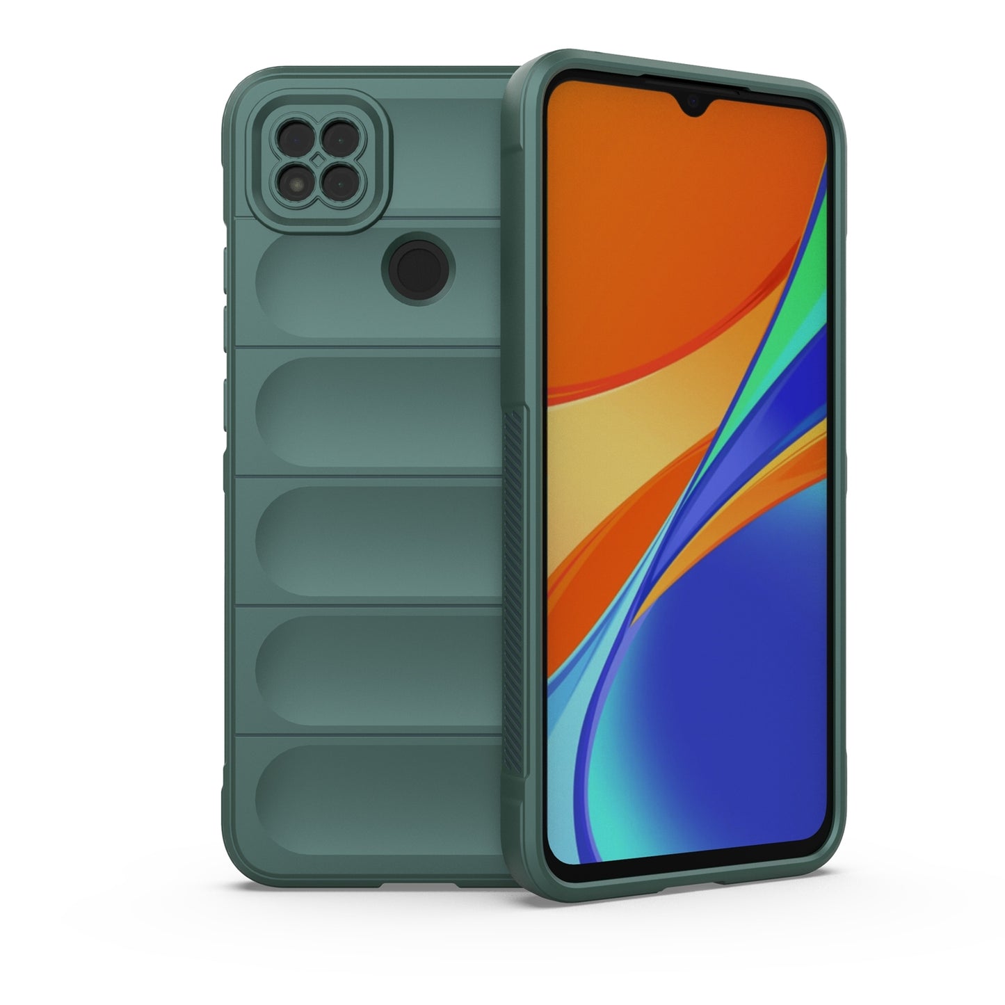 Xiaomi Redmi 9C Magic Shield TPU + Flannel Phone Case: Durable, Non-toxic, Easy Access, Stylish Design