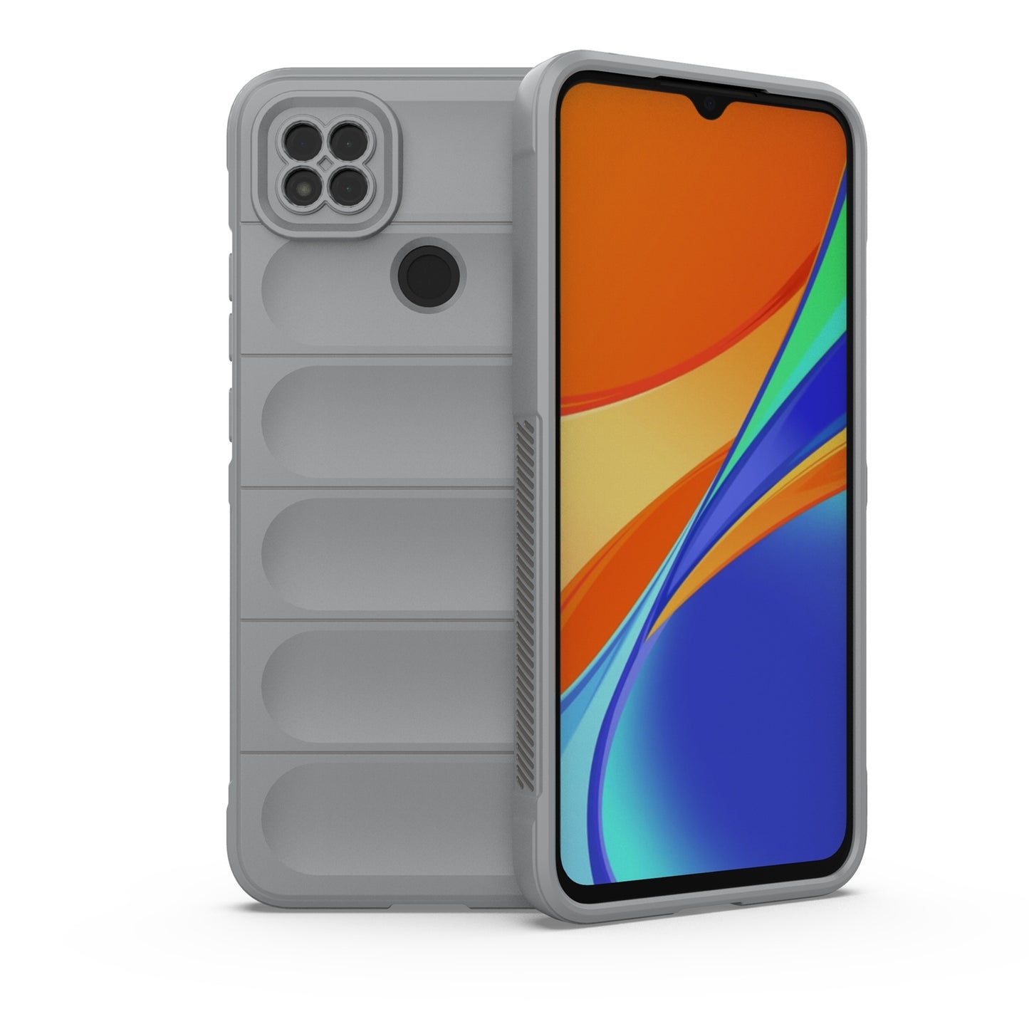Xiaomi Redmi 9C Magic Shield TPU + Flannel Phone Case: Durable, Non-toxic, Easy Access, Stylish Design