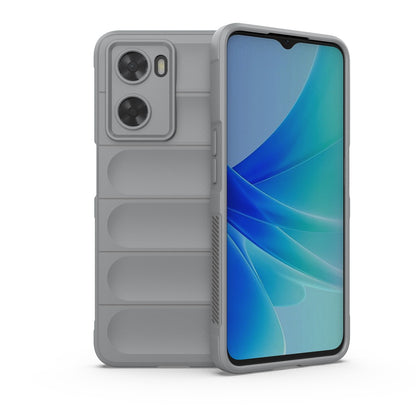 OPPO A57 4G Global Magic Shield TPU + Flannel Phone Case: Durable, Non-toxic, Easy Access, Stylish Design