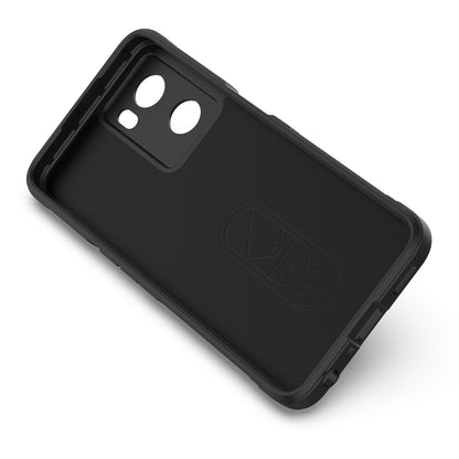 OPPO A57 4G Global Magic Shield TPU + Flannel Phone Case: Durable, Non-toxic, Easy Access, Stylish Design
