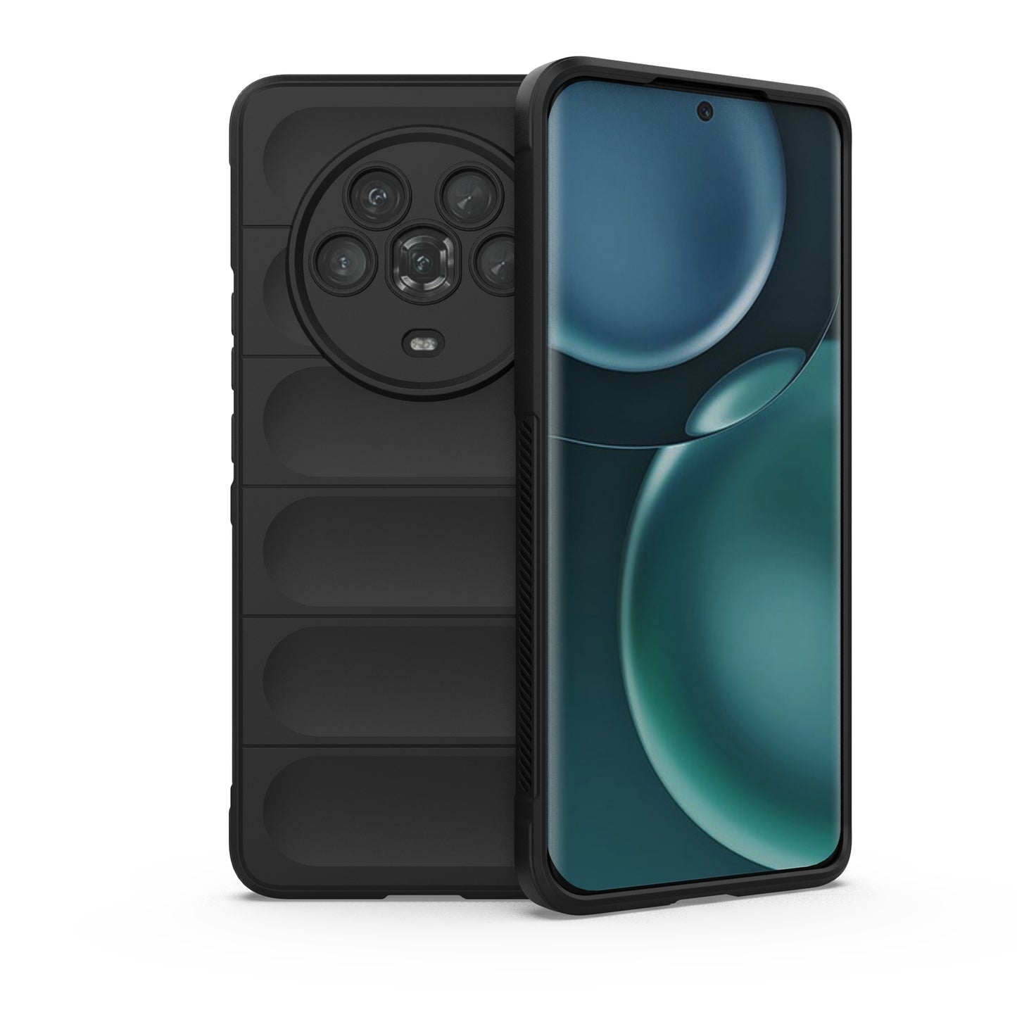 Honor Magic4 Magic Shield TPU + Flannel Phone Case: Durable, Non-toxic, Easy Access, Stylish Design