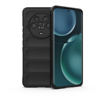 Honor Magic4 Magic Shield TPU + Flannel Phone Case: Durable, Non-toxic, Easy Access, Stylish Design
