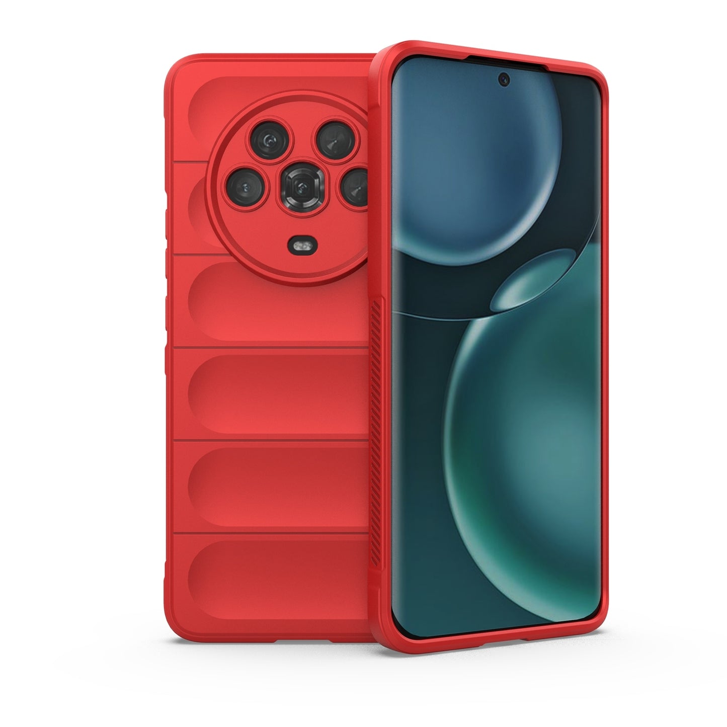 Honor Magic4 Magic Shield TPU + Flannel Phone Case: Durable, Non-toxic, Easy Access, Stylish Design