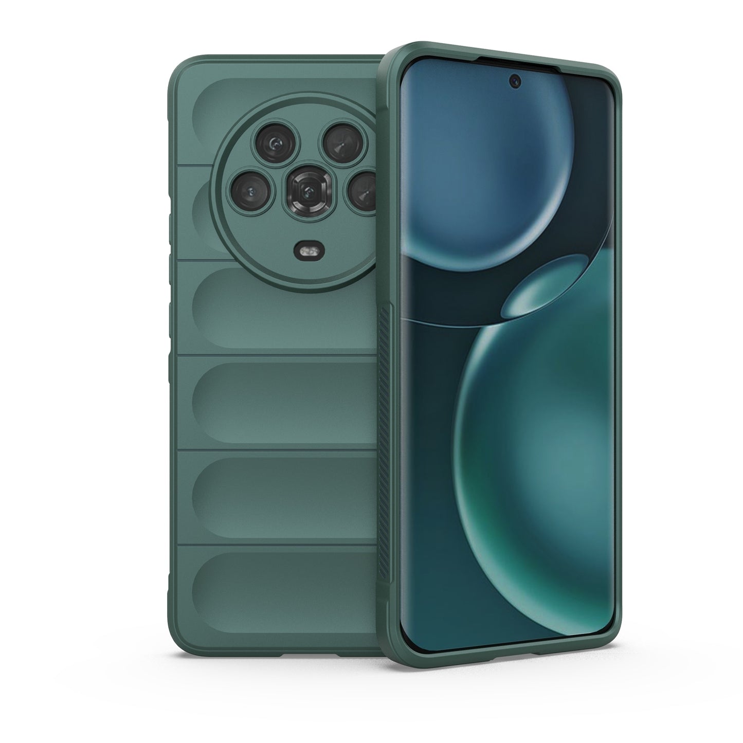 Honor Magic4 Magic Shield TPU + Flannel Phone Case: Durable, Non-toxic, Easy Access, Stylish Design