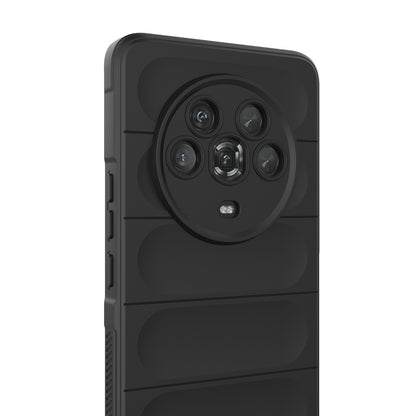 Honor Magic4 Magic Shield TPU + Flannel Phone Case: Durable, Non-toxic, Easy Access, Stylish Design