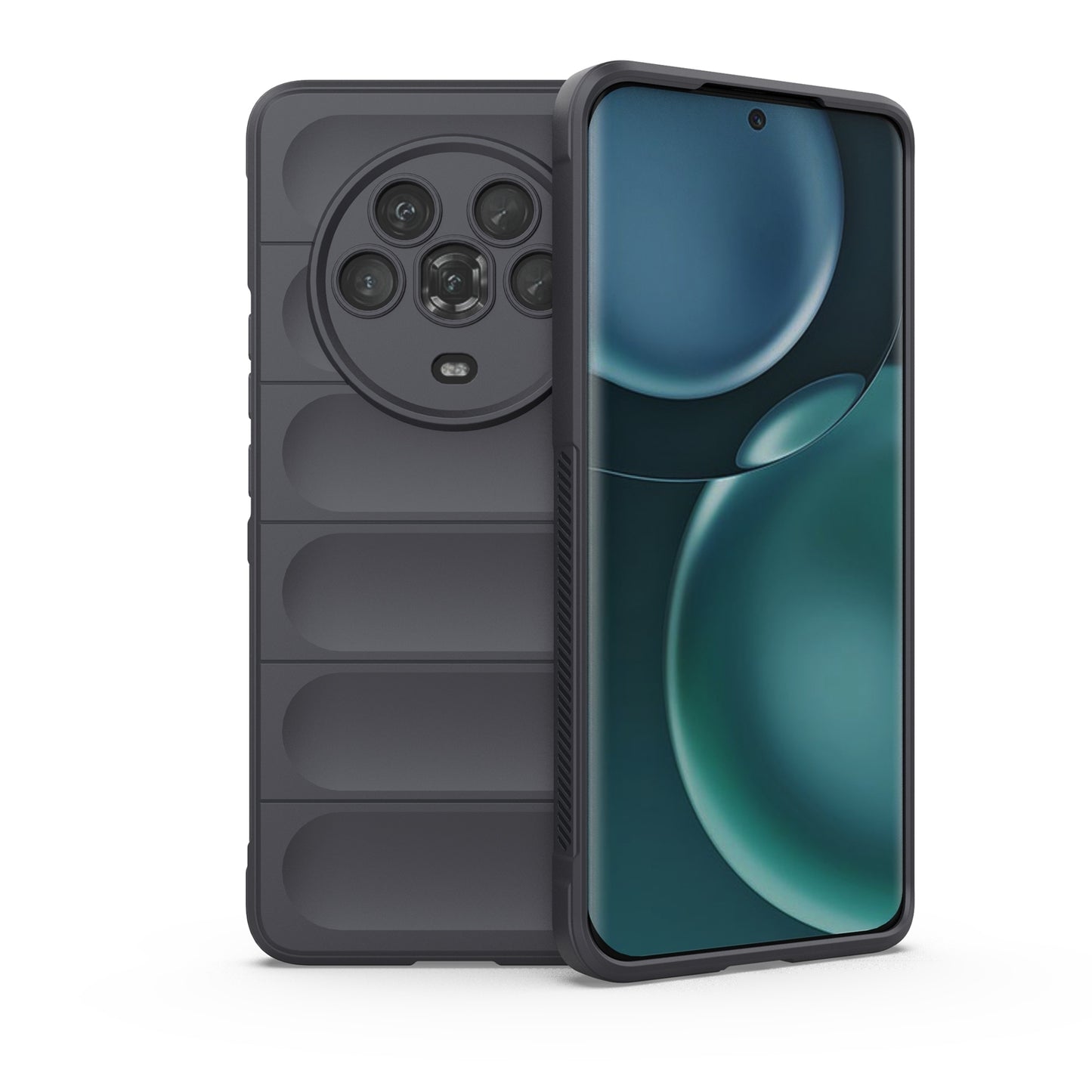 Honor Magic4 Magic Shield TPU + Flannel Phone Case: Durable, Non-toxic, Easy Access, Stylish Design