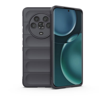 Honor Magic4 Magic Shield TPU + Flannel Phone Case: Durable, Non-toxic, Easy Access, Stylish Design