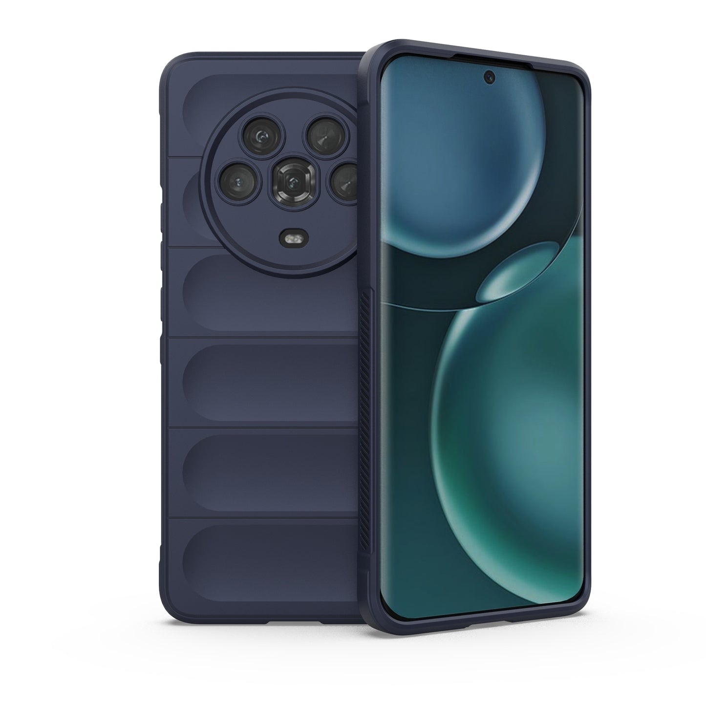 Honor Magic4 Magic Shield TPU + Flannel Phone Case: Durable, Non-toxic, Easy Access, Stylish Design
