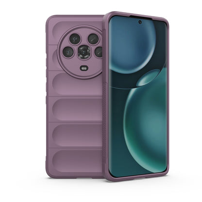 Honor Magic4 Magic Shield TPU + Flannel Phone Case: Durable, Non-toxic, Easy Access, Stylish Design