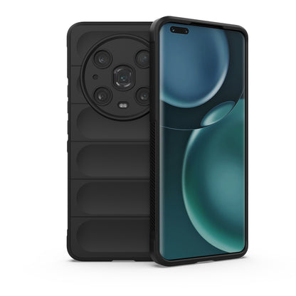 Honor Magic4 Pro Magic Shield TPU + Flannel Phone Case: Durable, Non-toxic, Easy Access, Stylish Design
