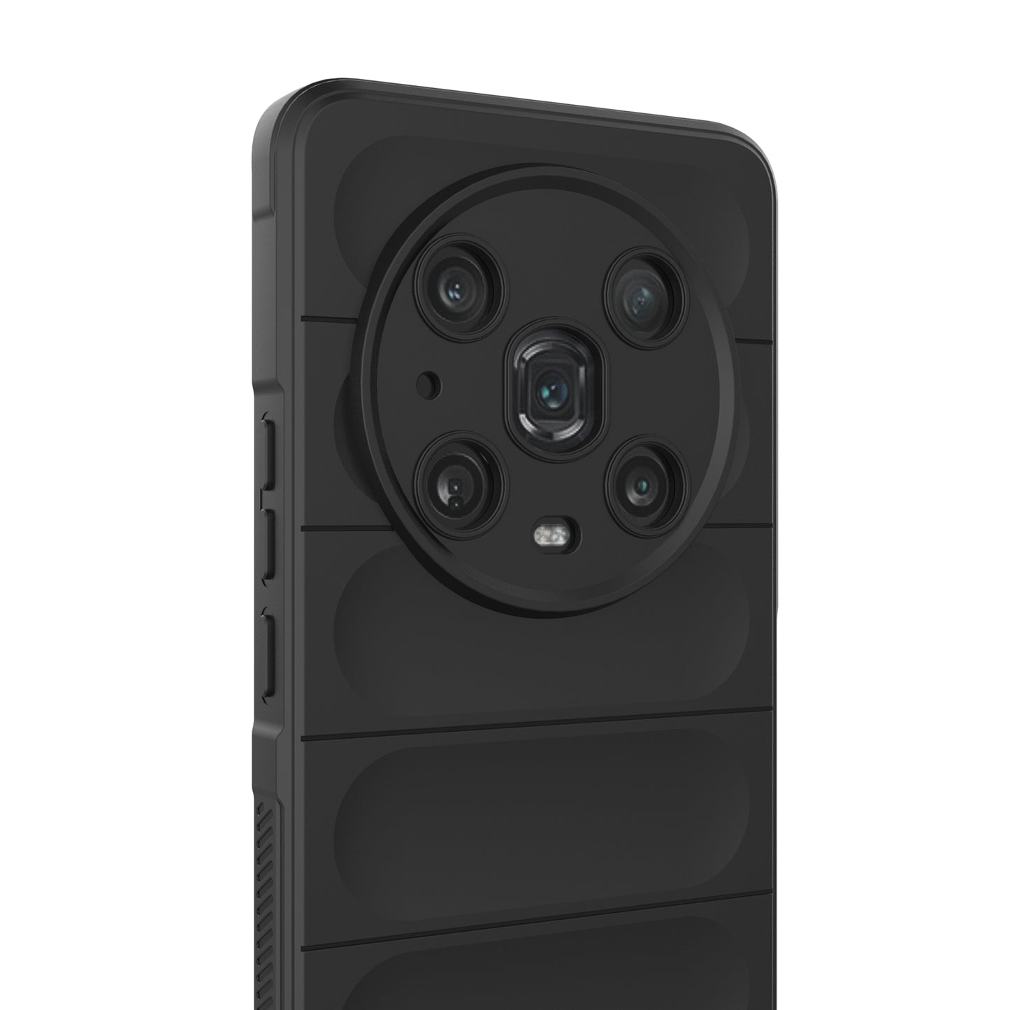 Honor Magic4 Pro Magic Shield TPU + Flannel Phone Case: Durable, Non-toxic, Easy Access, Stylish Design