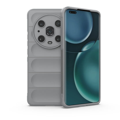 Honor Magic4 Pro Magic Shield TPU + Flannel Phone Case: Durable, Non-toxic, Easy Access, Stylish Design