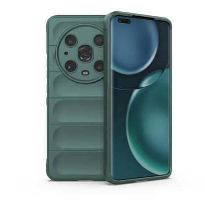Honor Magic4 Pro Magic Shield TPU + Flannel Phone Case: Durable, Non-toxic, Easy Access, Stylish Design