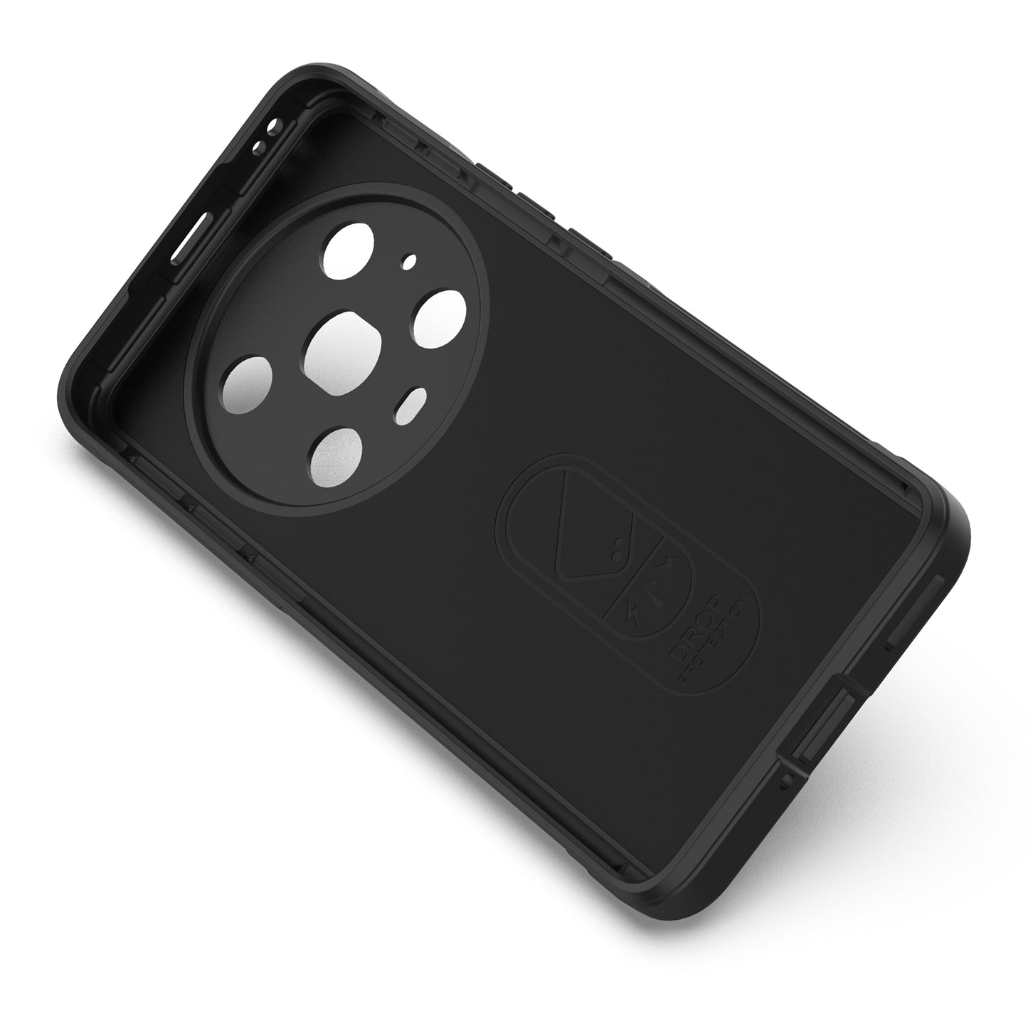 Honor Magic4 Pro Magic Shield TPU + Flannel Phone Case: Durable, Non-toxic, Easy Access, Stylish Design