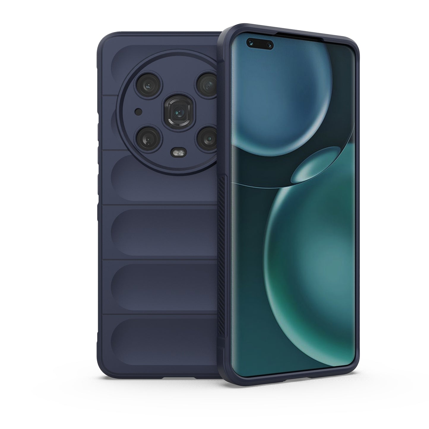 Honor Magic4 Pro Magic Shield TPU + Flannel Phone Case: Durable, Non-toxic, Easy Access, Stylish Design