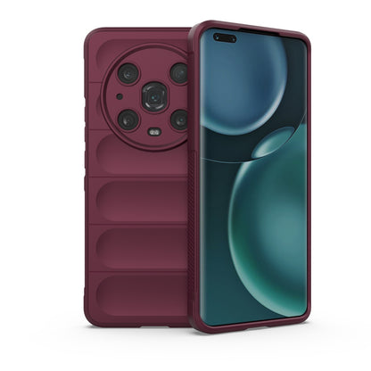 Honor Magic4 Pro Magic Shield TPU + Flannel Phone Case: Durable, Non-toxic, Easy Access, Stylish Design