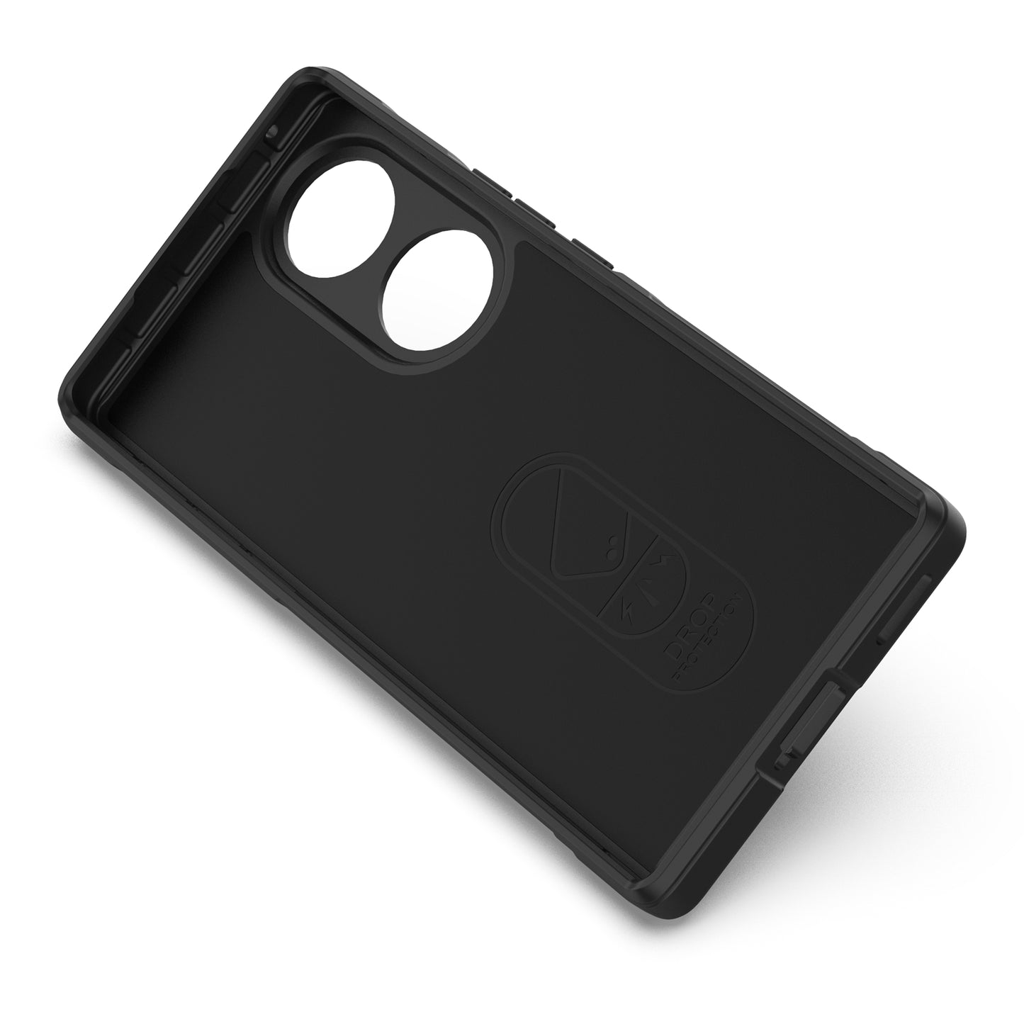 Honor 70 5G Magic Shield TPU + Flannel Phone Case: Durable, Non-toxic, Easy Access, Stylish Design