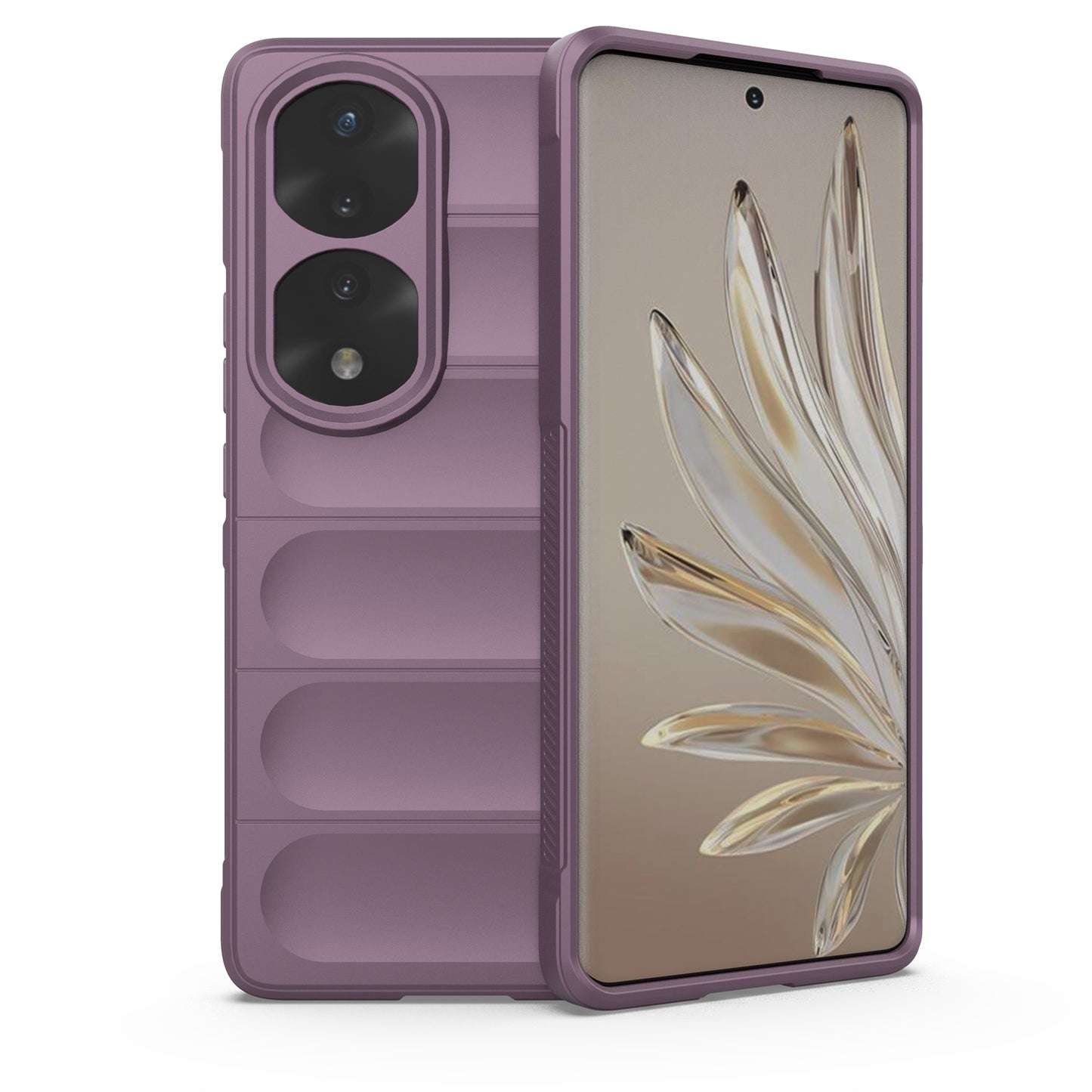 Honor 70 Pro 5G Magic Shield TPU + Flannel Phone Case: Durable, Non-toxic, Easy Access, Stylish Design
