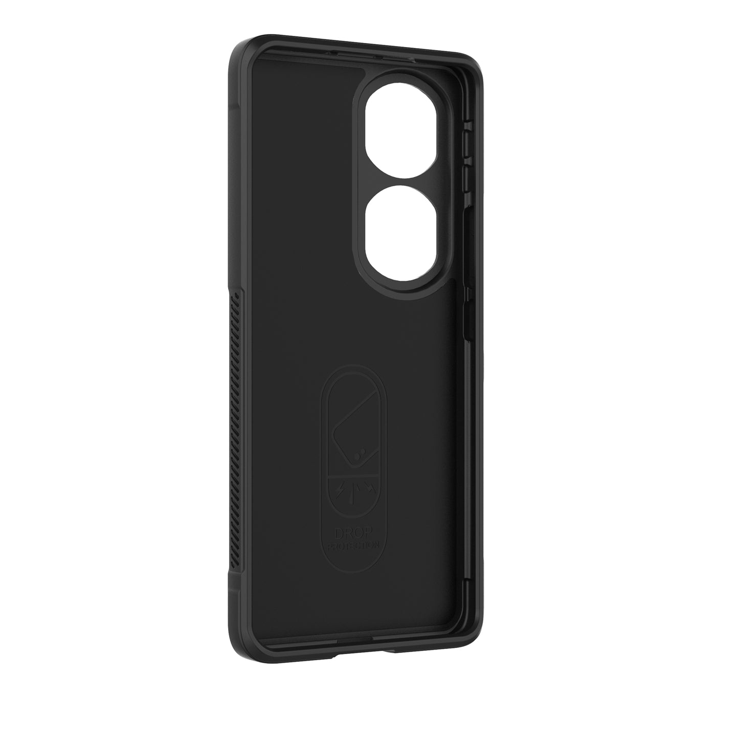 Honor 70 Pro 5G Magic Shield TPU + Flannel Phone Case: Durable, Non-toxic, Easy Access, Stylish Design