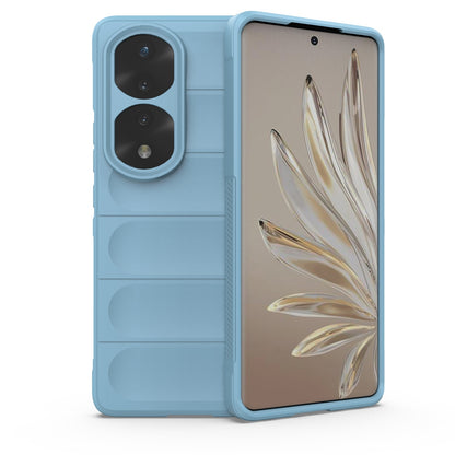 Honor 70 Pro 5G Magic Shield TPU + Flannel Phone Case: Durable, Non-toxic, Easy Access, Stylish Design