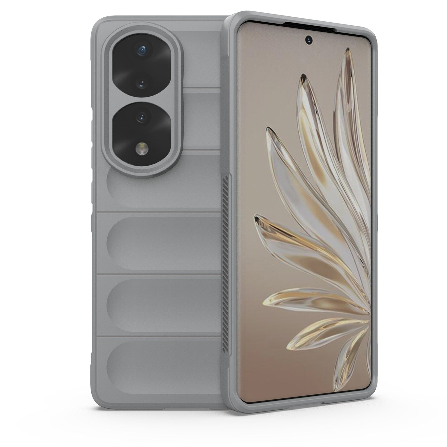Honor 70 Pro 5G Magic Shield TPU + Flannel Phone Case: Durable, Non-toxic, Easy Access, Stylish Design