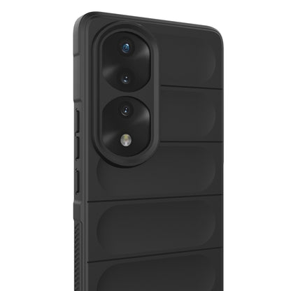 Honor 70 Pro 5G Magic Shield TPU + Flannel Phone Case: Durable, Non-toxic, Easy Access, Stylish Design