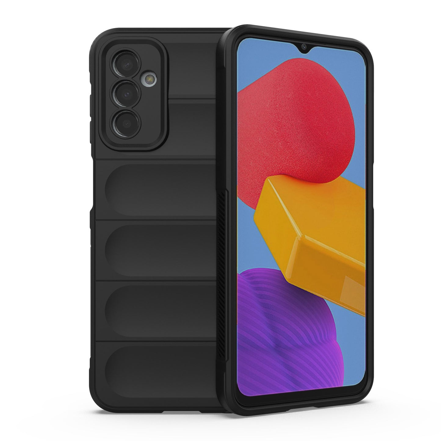 Samsung Galaxy M13 4G Magic Shield TPU + Flannel Phone Case: Durable, Non-toxic, Easy Access, Stylish Design
