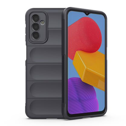 Samsung Galaxy M13 4G Magic Shield TPU + Flannel Phone Case: Durable, Non-toxic, Easy Access, Stylish Design