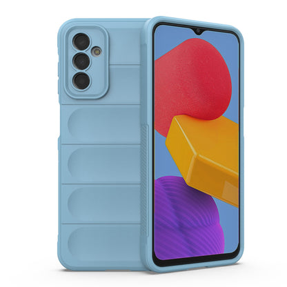 Samsung Galaxy M13 4G Magic Shield TPU + Flannel Phone Case: Durable, Non-toxic, Easy Access, Stylish Design
