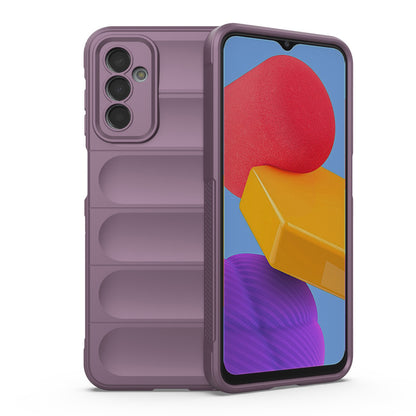 Samsung Galaxy M13 4G Magic Shield TPU + Flannel Phone Case: Durable, Non-toxic, Easy Access, Stylish Design