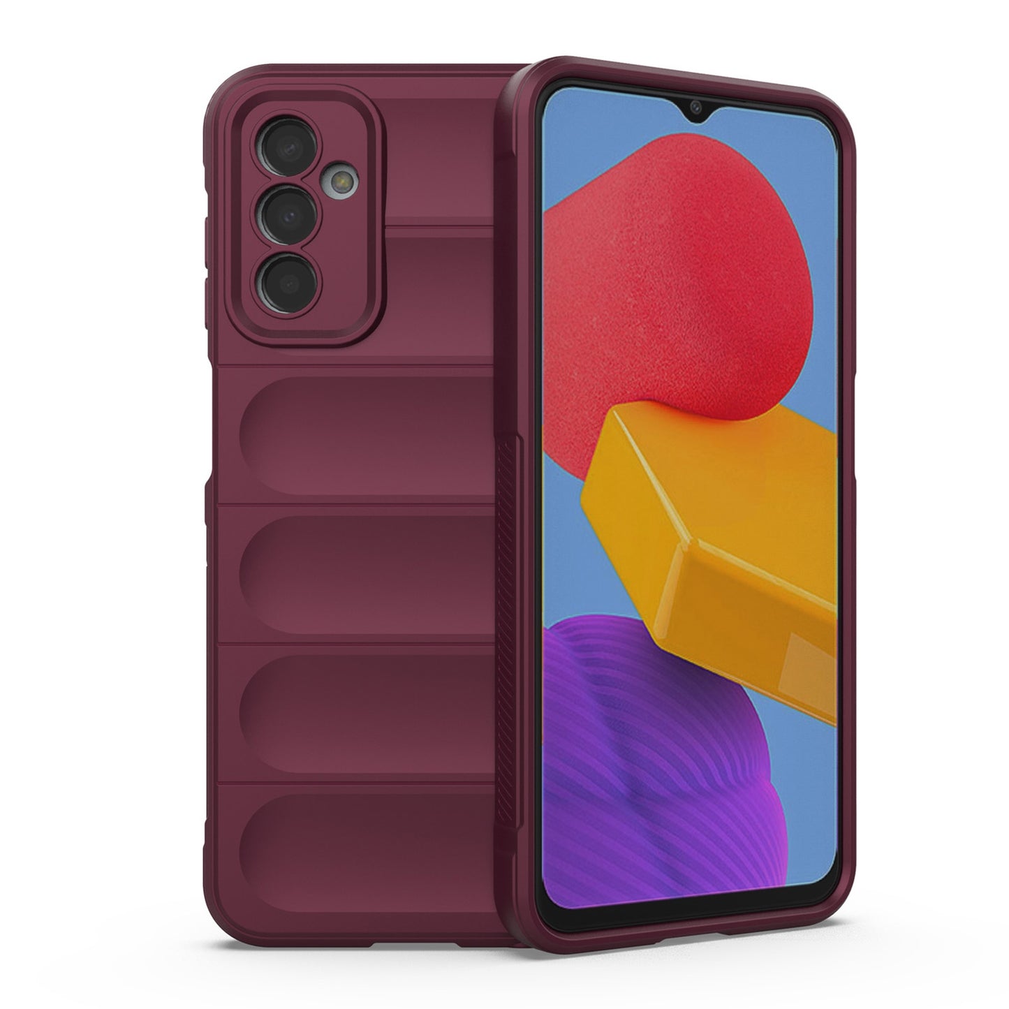 Samsung Galaxy M13 4G Magic Shield TPU + Flannel Phone Case: Durable, Non-toxic, Easy Access, Stylish Design