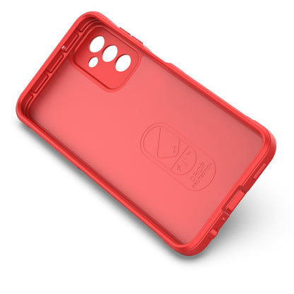 Samsung Galaxy M13 4G Magic Shield TPU + Flannel Phone Case: Durable, Non-toxic, Easy Access, Stylish Design