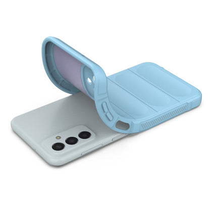 Samsung Galaxy M13 4G Magic Shield TPU + Flannel Phone Case: Durable, Non-toxic, Easy Access, Stylish Design