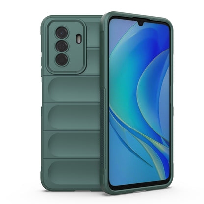 Huawei Nova Y70 Magic Shield TPU + Flannel Phone Case: Durable, Non-toxic, Easy Access, Stylish Design