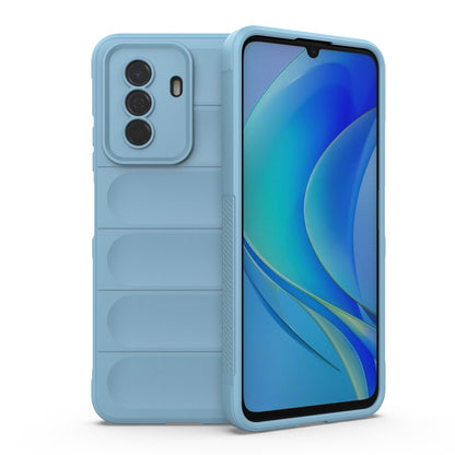 Huawei Enjoy 50 4G Magic Shield TPU + Flannel Phone Case: Durable, Non-toxic, Easy Access, Stylish Design
