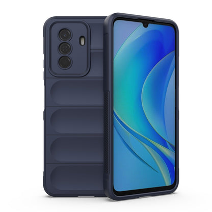 Huawei Nova Y70 Magic Shield TPU + Flannel Phone Case: Durable, Non-toxic, Easy Access, Stylish Design