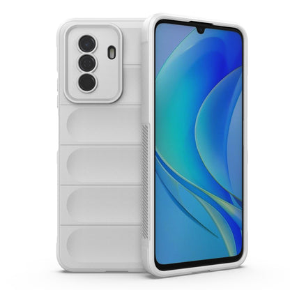 Huawei Nova Y70 Magic Shield TPU + Flannel Phone Case: Durable, Non-toxic, Easy Access, Stylish Design