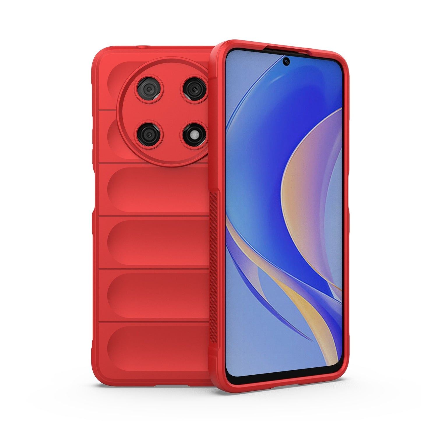 Huawei Nova Y90 Magic Shield TPU + Flannel Phone Case: Durable, Non-toxic, Easy Access, Stylish Design