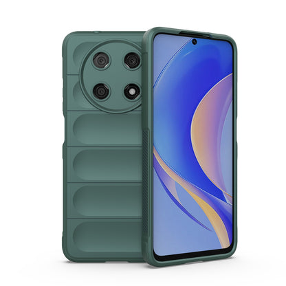 Huawei Enjoy 50 Pro Magic Shield TPU + Flannel Phone Case: Durable, Non-toxic, Easy Access, Stylish Design