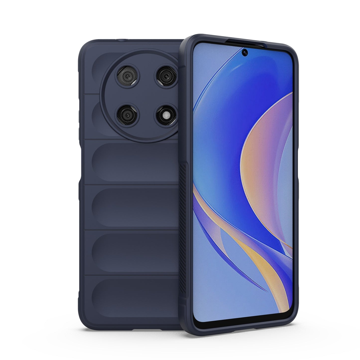 Huawei Enjoy 50 Pro Magic Shield TPU + Flannel Phone Case: Durable, Non-toxic, Easy Access, Stylish Design