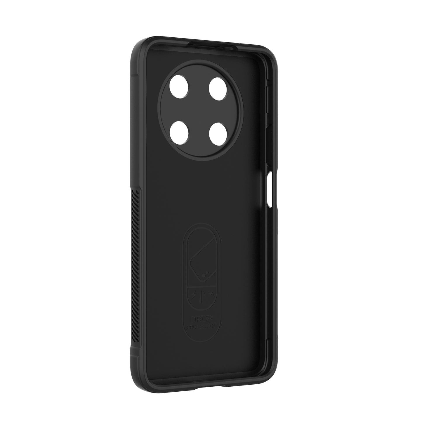 Huawei Nova Y90 Magic Shield TPU + Flannel Phone Case: Durable, Non-toxic, Easy Access, Stylish Design