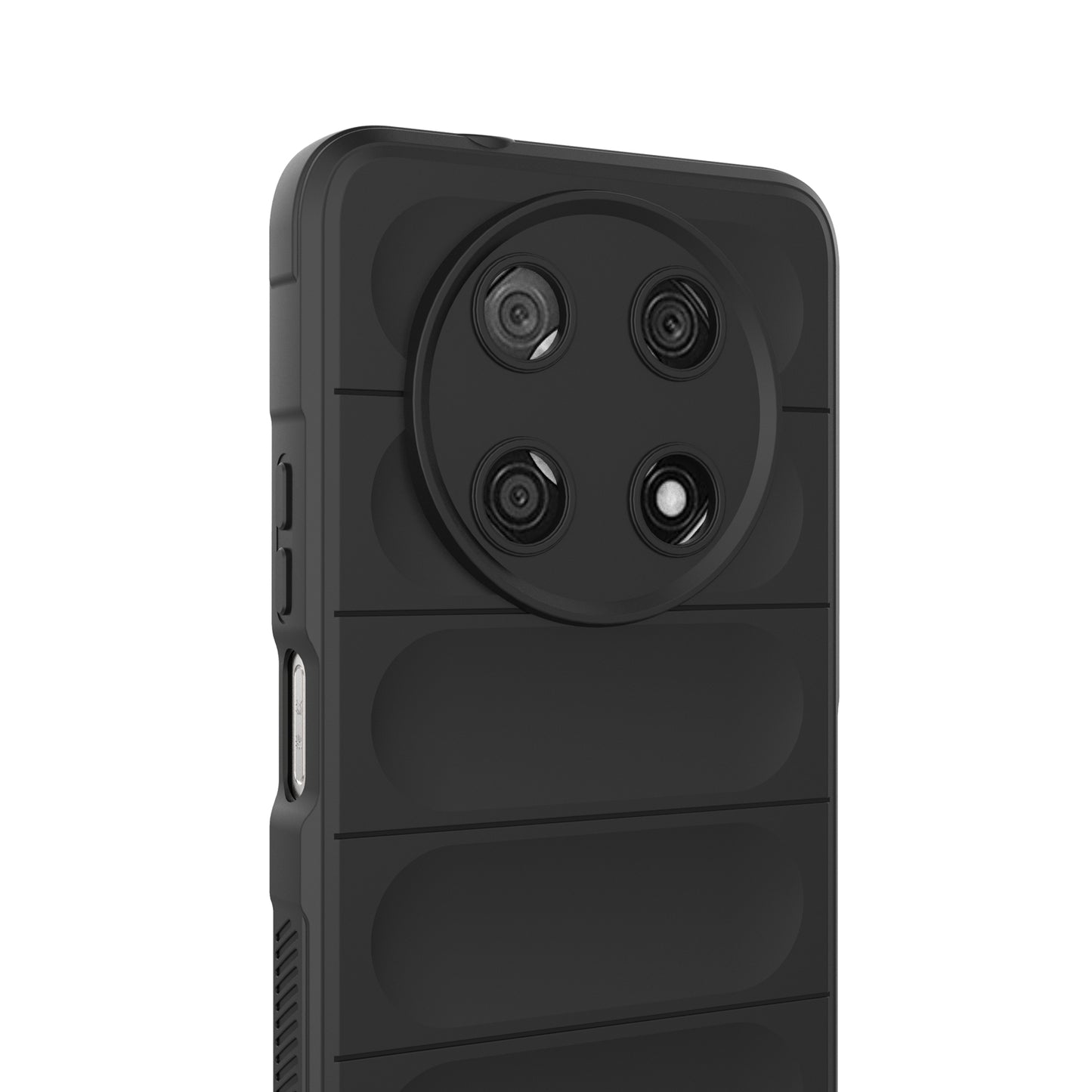 Huawei Enjoy 50 Pro Magic Shield TPU + Flannel Phone Case: Durable, Non-toxic, Easy Access, Stylish Design