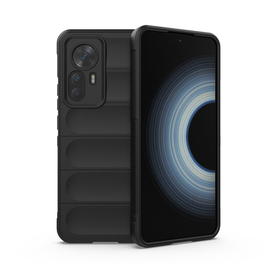 Xiaomi Redmi K50 Ultra Magic Shield TPU + Flannel Phone Case: Durable, Non-toxic, Easy Access, Stylish Design