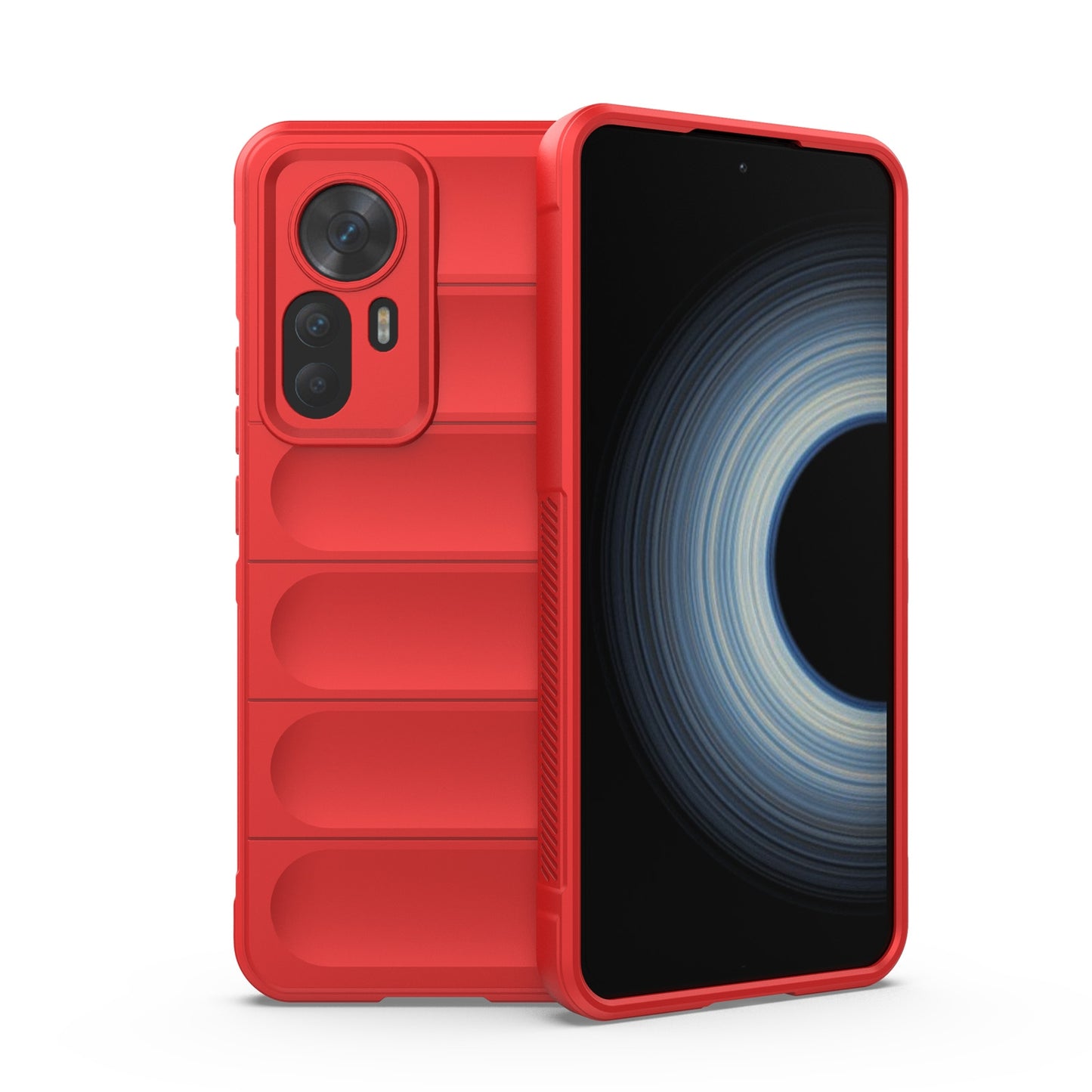 Xiaomi Redmi K50 Ultra Magic Shield TPU + Flannel Phone Case: Durable, Non-toxic, Easy Access, Stylish Design