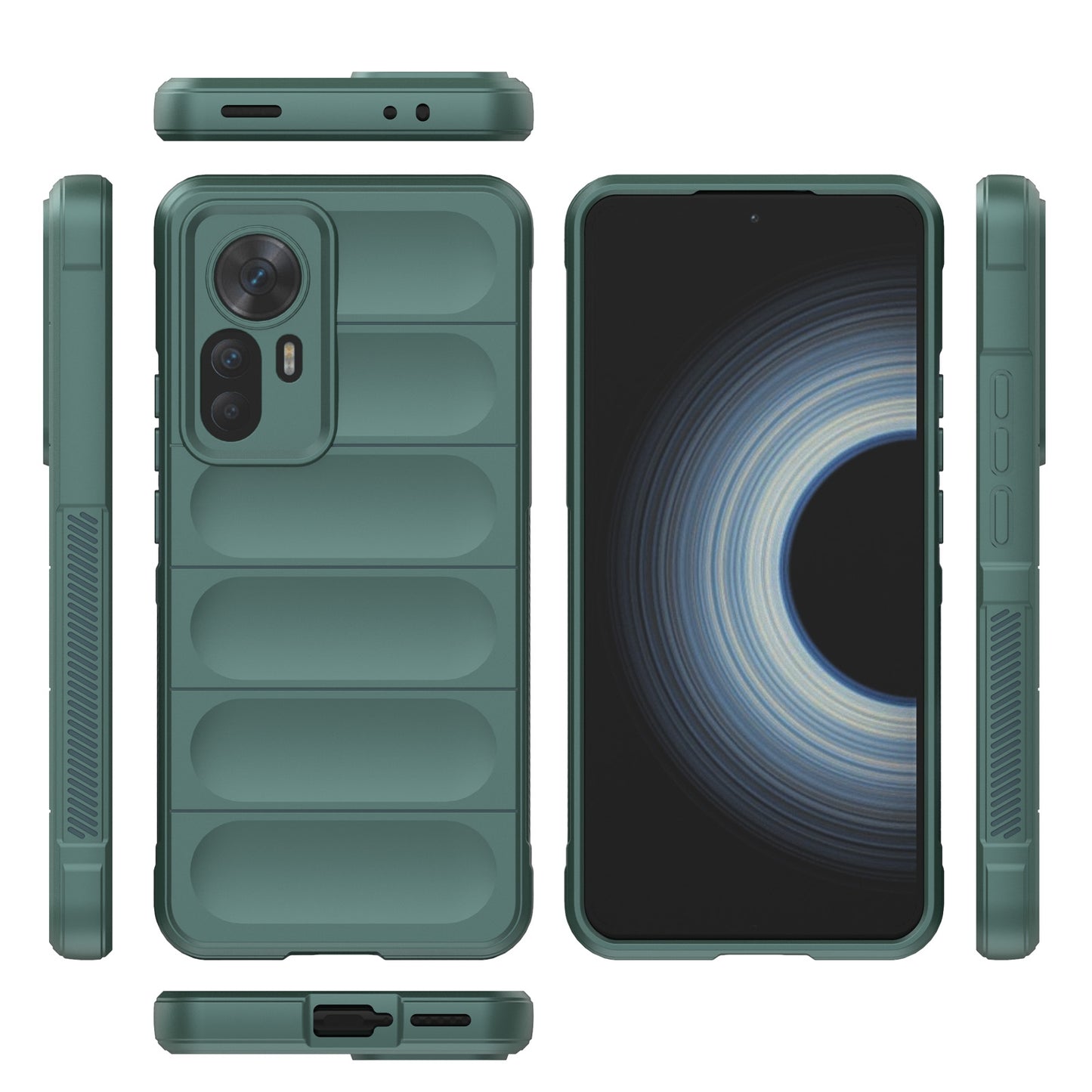 Xiaomi Redmi K50 Ultra Magic Shield TPU + Flannel Phone Case: Durable, Non-toxic, Easy Access, Stylish Design