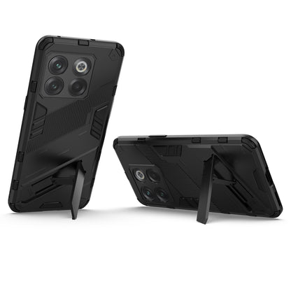 OnePlus 10T 5G Shockproof Phone Case - Punk Armor 2-in-1 PC + TPU with Invisible Holder