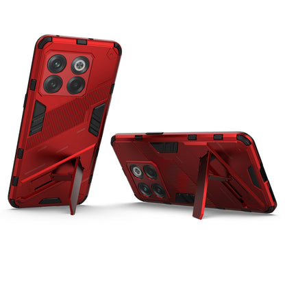 OnePlus 10T 5G Shockproof Phone Case - Punk Armor 2-in-1 PC + TPU with Invisible Holder