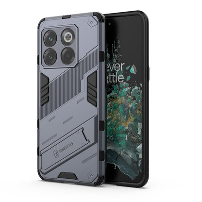 OnePlus 10T 5G Shockproof Phone Case - Punk Armor 2-in-1 PC + TPU with Invisible Holder