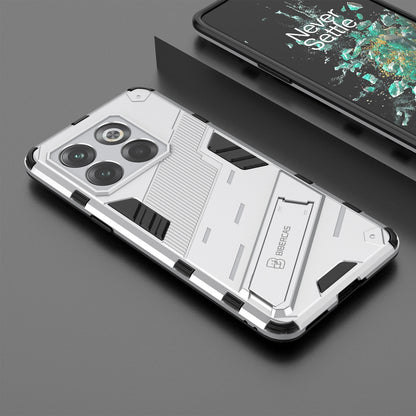 OnePlus 10T 5G Shockproof Phone Case - Punk Armor 2-in-1 PC + TPU with Invisible Holder